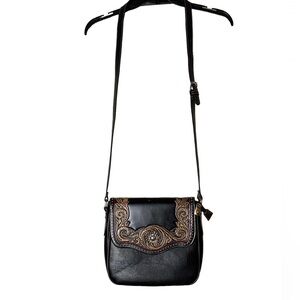 P & G Collection Concealed Carry Western Style Crossbody Purse